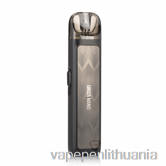 Pamestas Vape Ursa Nano Pod Rinkinys Wave Black Vape Skystis